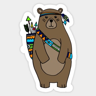 indian bear Sticker